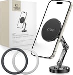 Tech-Protect N57 Magnetic Magsafe Dashboard Car Mount & Desktop Phone Stand Black