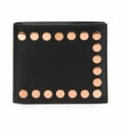 Givenchy Men's Black Vintage Copper Studded Leather Wallet -50% OFF RRP £400