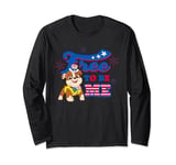 PAW Patrol Rubble Free To Be Me 4th Of July Long Sleeve T-Shirt