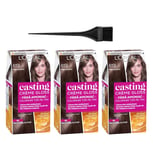 L'Oreal Casting Creme Gloss Hair Color Ammonia Free Multi-Choice 3 pcs