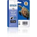 Epson Ink Cartridge for Stylus Photo R3000 T1579 Light  Black C13T15794010
