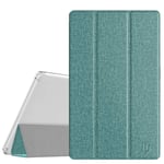 Dadanism All-New Amazon Fire HD 10 Tablet Case(9th Generation- 2019 Release) / (7th Generation -2017 Release), Full-Body Trifold Lightweight Smart Case Premium Back Cover - Denim Sage