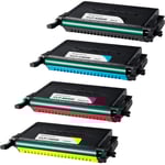 Samsung CLP-660B Set CLP-K660B + CLP-C660B + CLP-M660B + CLP-Y660B (20500 sidor). Kompatibla miljöpatroner. CLP-610.
