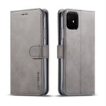 LC.imeeke Plånboksfodral för iPhone 11 & XR - Grå grå