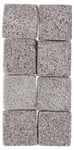Clas Ohlson Whiskeystenar, iskuber av lavasten, 8-pack