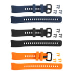 3Pcs Watch Strap Replacement Compatible with Huawei Honor Band 4/5 Wrist Strap
