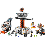 LEGO City Space Base Tower Crane Rocket Launchpad Spaceship Minifigures Set NEW
