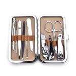 New 10pc Pedicure / Manicure Set Nail Clippers Cleaner Cuticle G