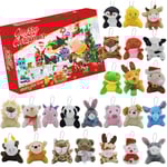 Julkalender med Blind Box - Barnens Nedräkningskalender med Smycken, Leksaker, Plyschdockor, Presenter för Pojkar och Flickor