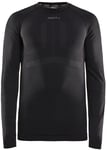 Craft Active Intensity CN LS M Underställ Tröja Black/Asphalt, XXL