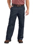 Dickies Men's Loose Work Utility Pants, Dark Navy, 38W 32L UK