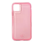 iPhone 11 Joy Case Fleksibelt Plast Deksel - Gjennomsiktig / Pink