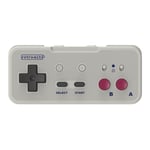 - Retro-Bit Origin8 2.4G Pad for Nintendo Switch, NES GB Grey Håndkontroller
