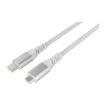 DACOTA PLATINUM USBC-MICROUSB KABEL 1 M, HVIT