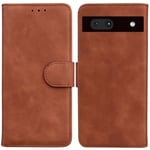 Klassisk Google Pixel 7a etui - Brun