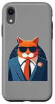 iPhone XR Boss Cat Swagger Feline Confidence Case