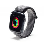 ZAGG Gear 4 Sport Watch Strap for Apple Watch, Stylish, Nylon, Unisex, (45/44/42mm)(Black)