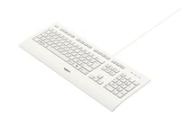 Logitech K280e Pro Wired Business Keyboard, QWERTZ German Layout - White