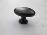 10 X Black Iron Round Kettle Cupboard Cabinet Drawer Kitchen Door KNOBS Handles