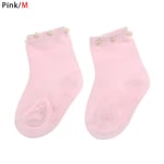 Baby Socks Children Floor Sock Ankle Pink M