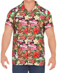 Hawaii Skjorta med Aloha Motiv till Man