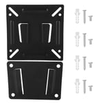 143 TV Wall Mount, Aluminium Alloy Bracket Large Load Solid Support Wall TV Mount with Screws Bag, Solid Support 14-32in LCD TV, For Home Business