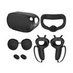 For Meta  Quest2 Silicone Host  Case 5-Piece Set Non- and -Drop VR3586