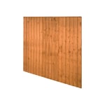 Forest Garden 6ft x 5'6ft Dip Treated Closedboard Fence Panel 1.83m x 1.68m