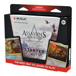 Magic: The Gathering - Assassin’s Creed Starter Kit | Learn to Play Magic with 2 Assassin’s Creed-Themed Decks | 2 Player Collectible Card Game for Ages 13+ (English Version)