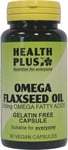 Health plus Omega Flaxseed Oil 450Mg Omega-3, Omega-6 & Omega 9 Supplement - 90 