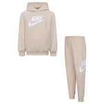 NIKE - Tracksuit consisting of sweatshirt and trousers - Hoodie - Sweatshirt with kangaroo pockets - Sweatshirt with embroidered logo - Trousers with adjustable waist with drawstring, trousers with
