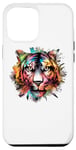 iPhone 12 Pro Max Tiger Watercolor Zoo Animal Park Wild Cat Jungle Case