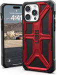 UAG Case [Updated Ver] Compatible with Iphone 15 Pro Max Case 6.7" Monarch Crims