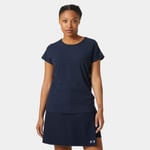 Helly Hansen Dam Crewline Snabbtorkande Topp Marinblå XL
