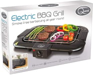 QUEST ELECTRIC BBQ BARBECUE GRILL GRIDDLE TABLE TOP CAMPING KITCHEN COOKIN 2000W