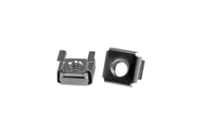 StarTech.com M6 Cage Nuts - 100 Pack - M6 Mounting Cage Nuts for Server Rack & Cabinet (CABCAGENTS62) - burmøtrik