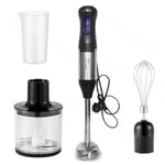 1000W 4-in-1 Electric Blender Stick Food Processor Mixer Whisk &Chopper Handheld