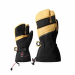 Lämpöhanskat Lenz Heat Glove 8.0 Finger Cap Lobster Unisex musta XL