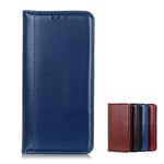 Wallet Case for Xiaomi Mi 10 Lite 5G PU Leather Wallet Flip Cover Magnetic Closure Stand Kickstand Shockproof Folio Cases for Xiaomi Mi 10 Lite 5G (Blue)