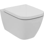 Ideal Standard i.life B vägghängd toalett, utan spolkant, vit