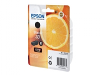 Epson 33 - 6.4 ml - svart - original - blister - bläckpatron - för Expression Home XP-635, 830 Expression Premium XP-530, 540, 630, 635, 640, 645, 830, 900