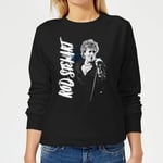 Rod Stewart Poster Women's Sweatshirt - Black - XS