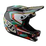 Troy Lee Designs Design D4 Frames Carbon Full Face Helmet - Black / Gold Large Black/Gold
