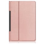 Lenovo Yoga Tab 11 Läderfodral m. Stand - Rose Gold