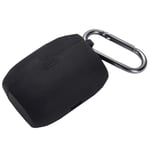 Hemobllo Wireless Earbuds Case Cover Silicone Protective Case Compatible with Jabra Elite Active 65t Black
