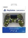 Playstation 4 Dualshock 4 Wireless Controller V2 &Ndash; Green Camouflage