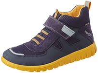 Superfit SPORT7 Mini Sneaker, Blau/Gelb 8020, 34