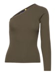 Merino Wool -Shoulder Sweater Khaki Polo Ralph Lauren