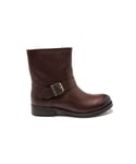 Barbour Womens Baja Boots - Brown Leather - Size UK 4