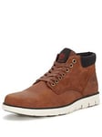 Timberland Bradstreet Leather Chukka Boots - Brown, Brown, Size 9, Men